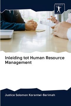 portada Inleiding tot Human Resource Management