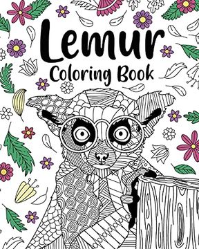 portada Lemur Coloring Book (en Inglés)