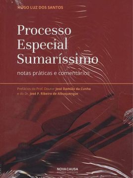 portada Processo Especial Sumaríssimo Notas Prácticas e Comentários (en Portugués)