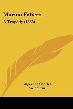 portada marino faliero: a tragedy (1885) (en Inglés)