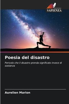 portada Poesia del disastro (in Italian)