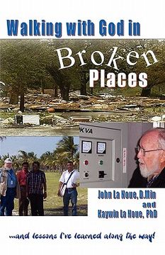 portada walking with god in broken places (in English)