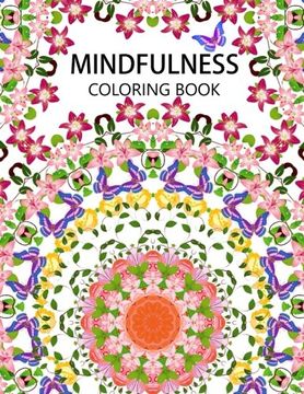 portada Mindfulness Coloring Book: The Best Collection of Mandala Coloring Book (Anti Stress Coloring Book for Adults,Coloring Pages for Adults) (in English)