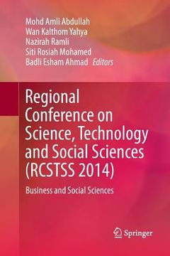 portada Regional Conference on Science, Technology and Social Sciences (Rcstss 2014): Business and Social Sciences (en Inglés)