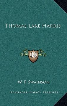 portada thomas lake harris (en Inglés)