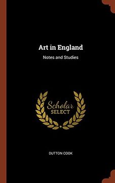 portada Art in England: Notes and Studies