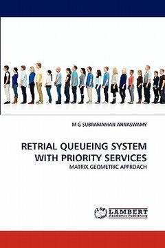 portada retrial queueing system with priority services (in English)