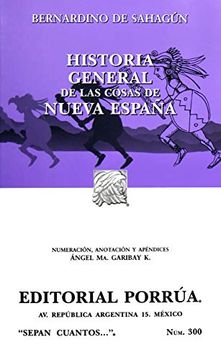 portada Historia General de las Cosas de la Nueva España