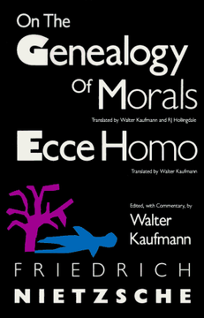 portada On the Genealogy of Morals and Ecce Homo 