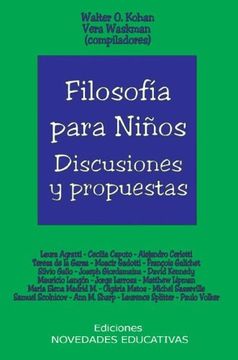 portada Filosofia Para Niños: Discusiones y Propuestas (in Spanish)