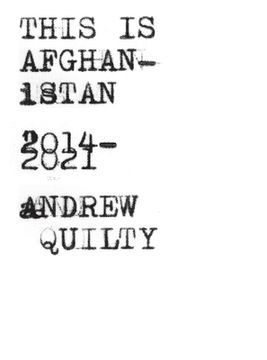 portada This Is Afghanistan: 2014-2021 (en Inglés)