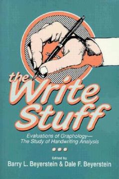 portada the write stuff: evaluations of graphology, the study of handwriting analysis
