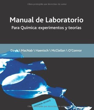 portada Química. Manual de Laboratorio (in Spanish)