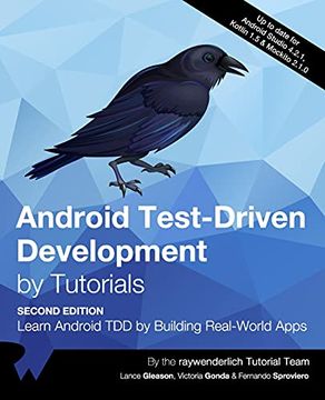 portada Android Test-Driven Development by Tutorials: Learn Android tdd by Building Real-World Apps (en Inglés)