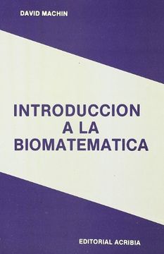 portada introducción a la biomatemática.