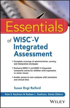 portada Essentials of WISC-V Integrated Assessment (Essentials of Psychological Assessment) (en Inglés)