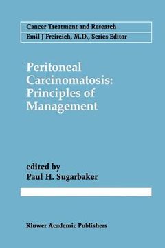 portada peritoneal carcinomatosis: principles of management (en Inglés)