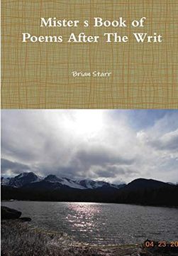portada Mister? S Book of Poems After the Writ (en Inglés)