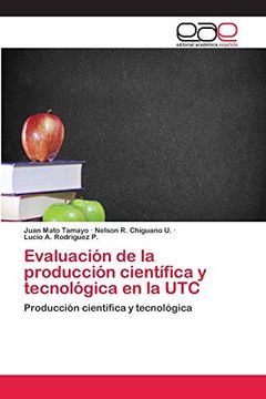 portada Evaluación de la Producción Científica y Tecnológica en la utc