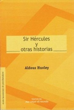 portada Textos 11. Sir Hércules y Otras Historias. Complemento de Revista no. 11.