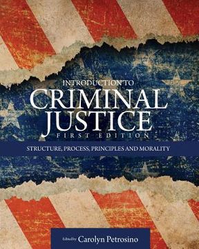 portada Introduction to Criminal Justice: Structure, Process, Principles and Morality (en Inglés)