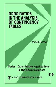 portada odds ratios in the analysis of contingency tables (en Inglés)