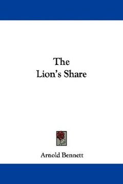 portada the lion's share (en Inglés)