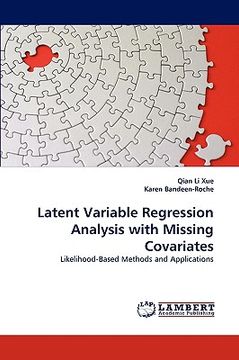 portada latent variable regression analysis with missing covariates (en Inglés)