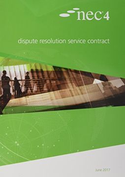 portada Nec4: Dispute Resolution Service Contract (en Inglés)