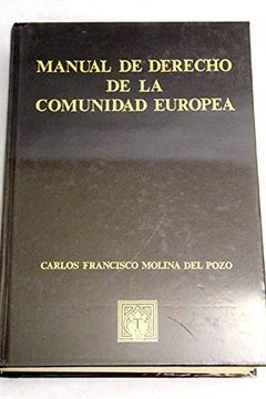 portada Manual de Derecho de la Comunidad Europea