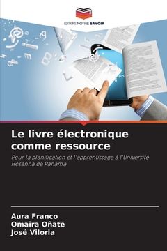 portada Le livre électronique comme ressource (en Francés)