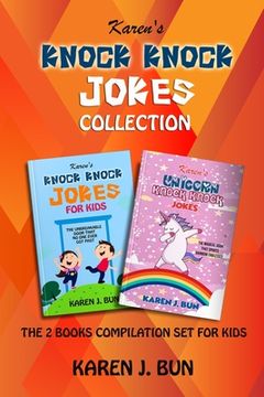 portada Knock Knock Jokes Collection: The 2 Books Compilation Set For Kids (en Inglés)