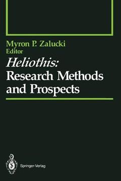 portada Heliothis: Research Methods and Prospects (en Inglés)