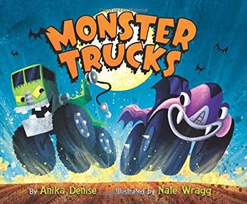 portada Monster Trucks Board Book (en Inglés)