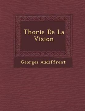 portada Th Orie de La Vision (en Francés)