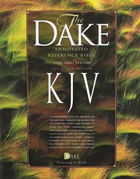 portada Dake'S Annotated Reference Bible-Kjv (in English)