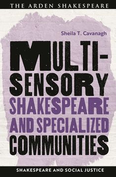 portada Multisensory Shakespeare and Specialized Communities (en Inglés)