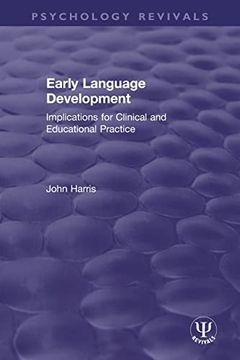 portada Early Language Development (Psychology Revivals) 