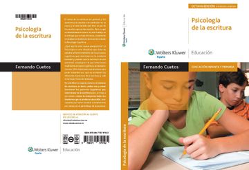portada Psicología de la Escritura (3. ª Edición): Diagnóstico y Tratamiento de los Trastornos de Escritura (Educación Infantil y Primaria) - 9788471979162
