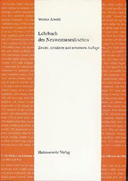 portada Lehrbuch Des Neuwestaramaischen (en Alemán)