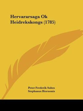 portada hervararsaga ok heidrekskongs (1785) (en Inglés)