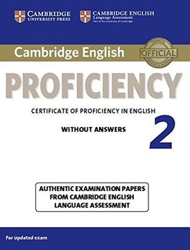 portada Cambridge English Proficiency 2 Student's Book Without Answers (Cpe Practice Tests) (in English)
