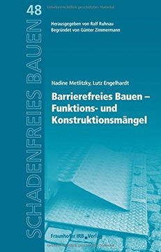 portada Barrierefreies Bauen - Funktions- und Konstruktionsmängel. (en Alemán)