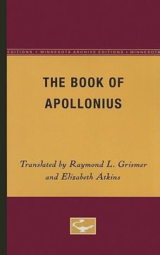 portada the book of apollonius (en Inglés)