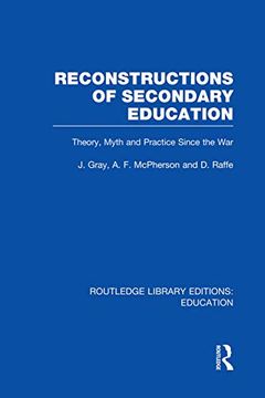 portada Reconstructions of Secondary Education (en Inglés)
