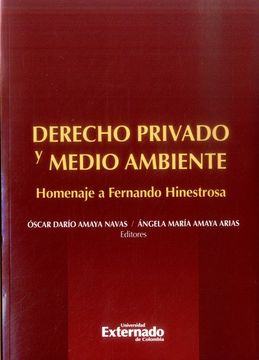 portada DERECHO PRIVADO Y MEDIO AMBIENTE