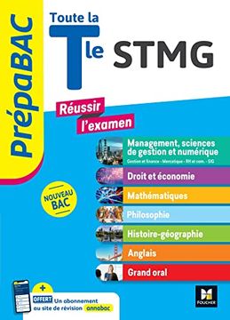 portada Prepabac - Toute la Terminale Stmg - Contrôle Continu et Épreuves Finales - Révision 2024 (in French)