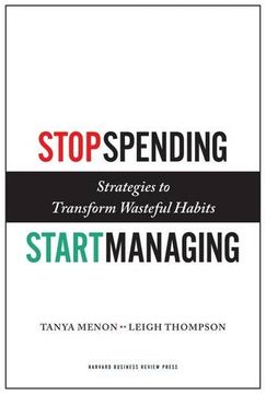 portada Stop Spending, Start Managing: Strategies to Transform Wasteful Habits