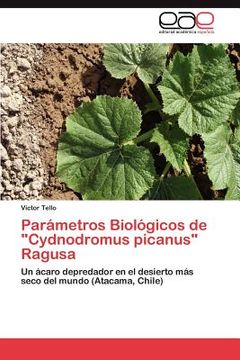 portada par metros biol gicos de cydnodromus picanus ragusa (en Inglés)
