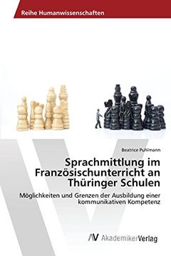 portada Sprachmittlung im Französischunterricht an Thüringer Schulen (German Edition)